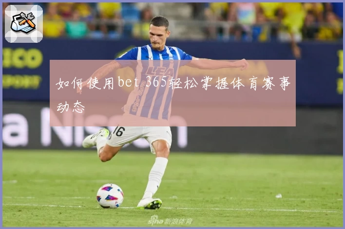 如何使用bet 365轻松掌握体育赛事动态